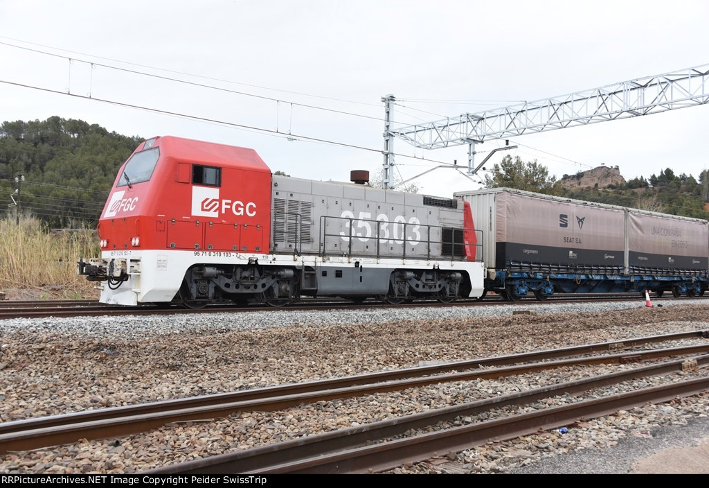 Ferrocarrils de la Generalitat de Catalunya FGC 310 103